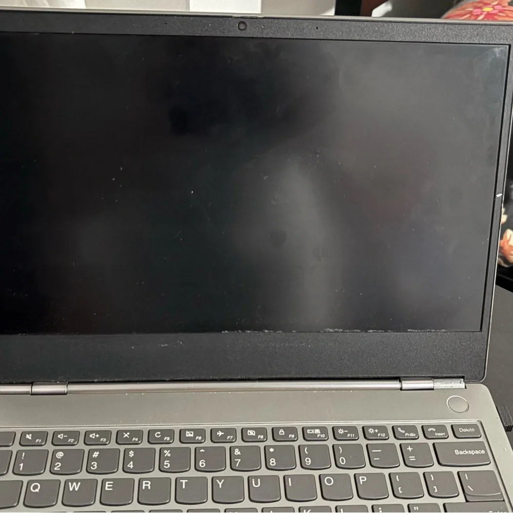 Silver ThinkPad Laptop